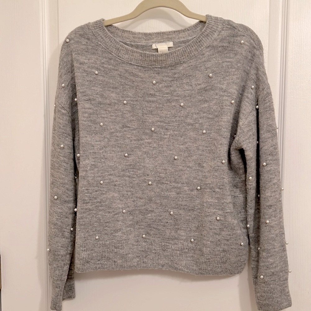 H&M Pearl Sweater